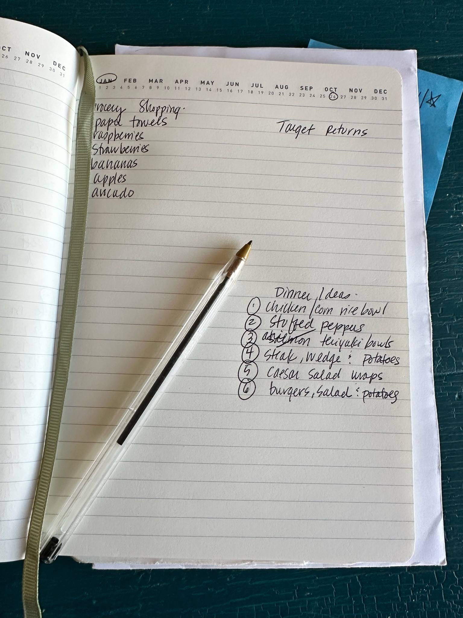 While I use my Google Calendar to keep track of events happening in my life, I like to have a notebook with me to jot down notes as needed. I have been loving this planner that I picked up from Target. 

#LTKFamily #LTKHome #LTKTravel