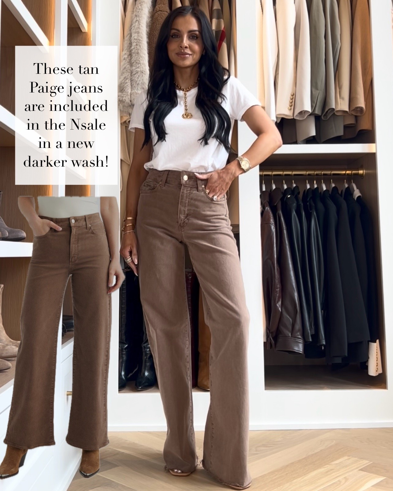 Nordstrom anniversary sale picks
The best denim in stock from the #NSALE
Paige Anessa brown jeans 
@nordstrom #nordstrom

#LTKSaleAlert #LTKootd #LTKOver40
