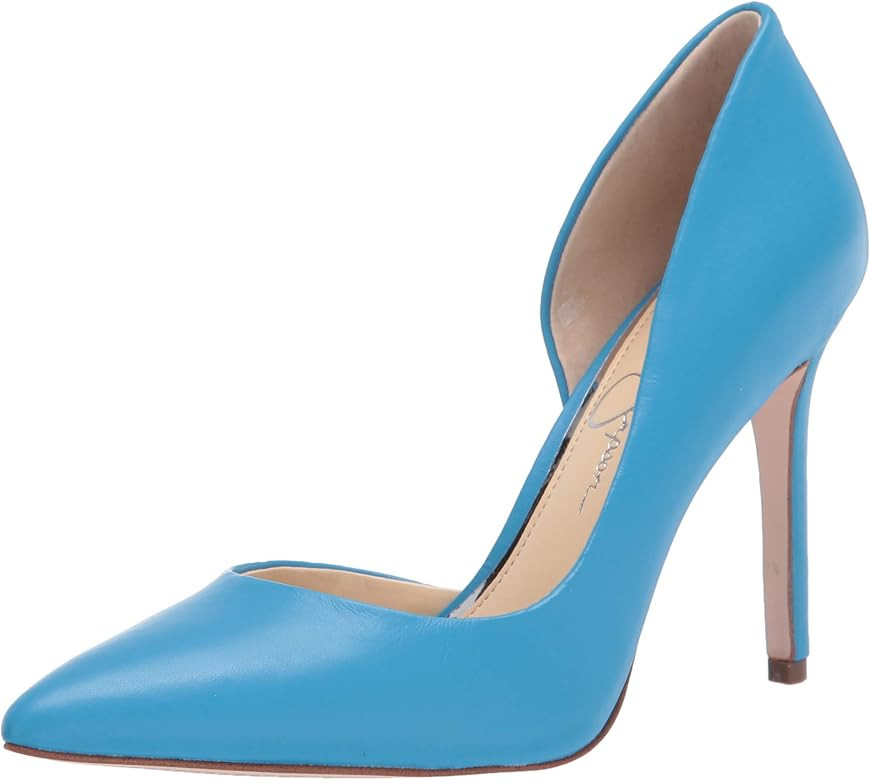 Amazon.com | Jessica Simpson Women's Prizma Pump, Spring Poppy Blue, 10 | Pumps | Amazon (US)