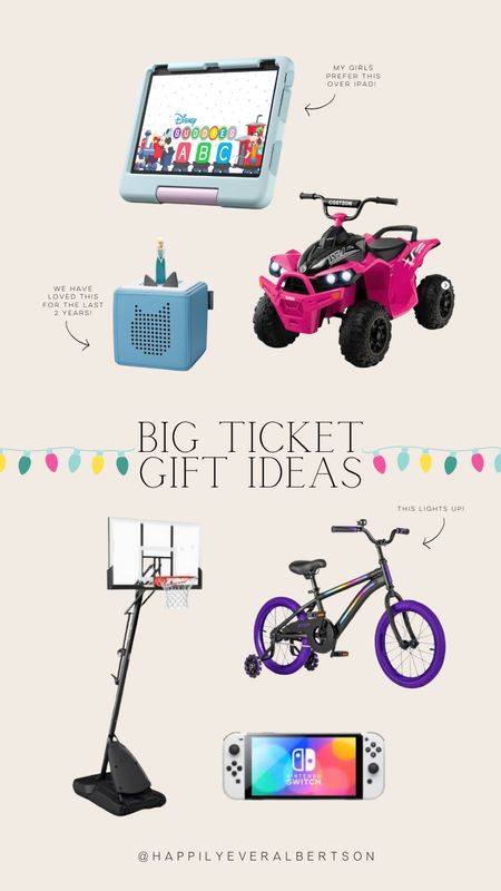 Big Ticket Gift Ideas for Kiddos

#LTKHoliday #LTKGiftGuide #LTKCyberWeek