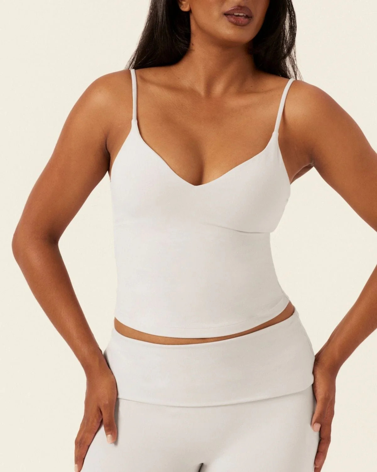 Form Eden Tank | Dusty Grey | Crop Shop Boutique US