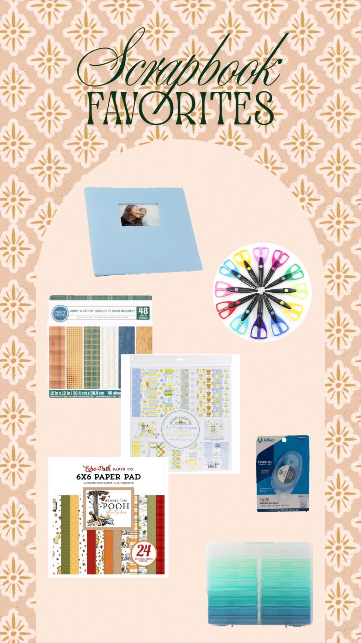 My scrapbook favorites!!! 
#scrapbook #ltkcraft 

#LTKBaby #LTKFamily #LTKGiftGuide