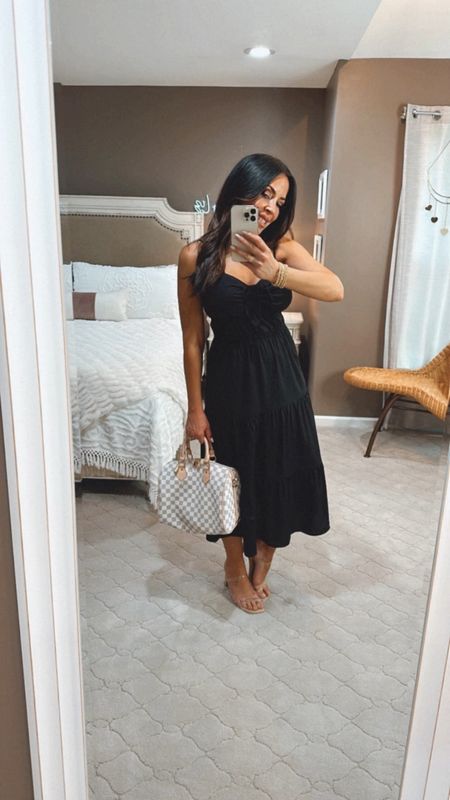 The only casual little black sundress you will need all season. Pair it with a cardigan or denim jacket if it’s chilly. It’s under $18!
🖤🖤🖤🖤🖤🖤🖤🖤🖤🖤🖤
#walmart #walmartfashion #affordablefashion #fashionover40 #over40fashion #sundress #summeroutfit 

#LTKStyleTip #LTKOver40 #LTKSeasonal