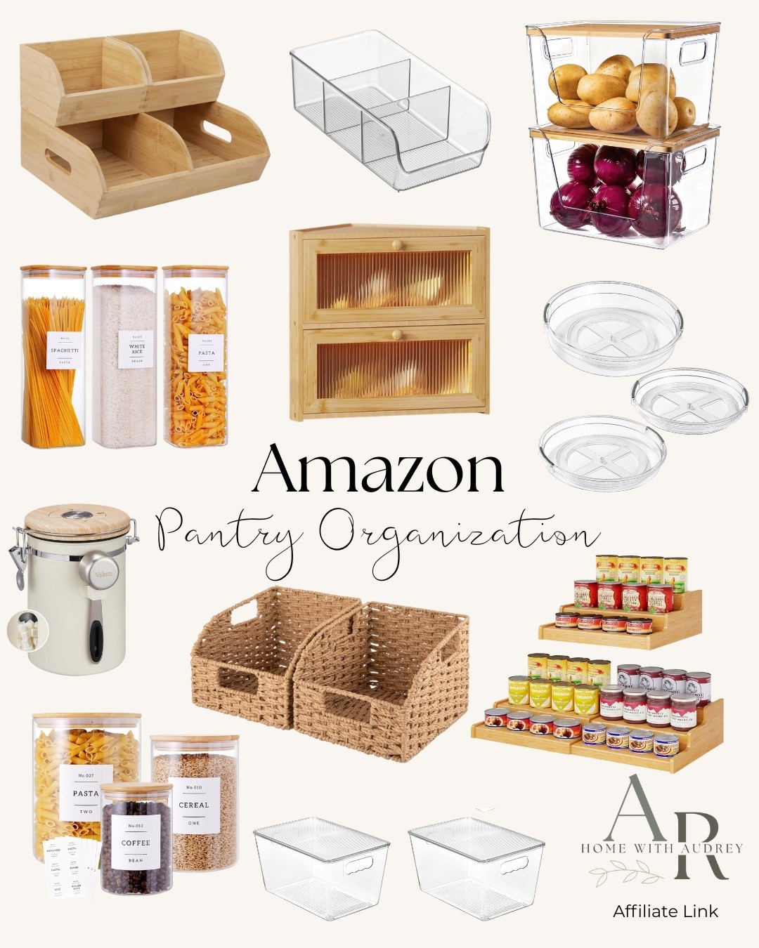 Pantry organization from Amazon! Make your life easier and prettier with these pantry items! 

#LTKdayinmylife #LTKmomlife #LTKHome