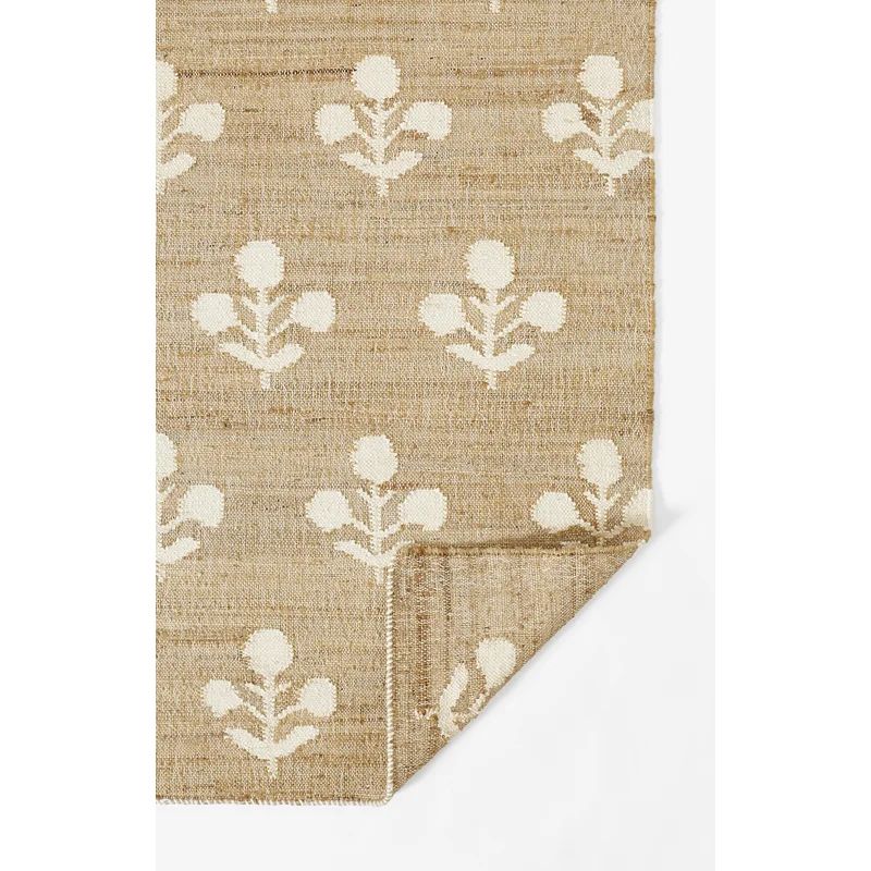 Erin Gates by Momeni Orchard Bloom Natural Hand Woven Wool and Jute Area Rug | Wayfair North America
