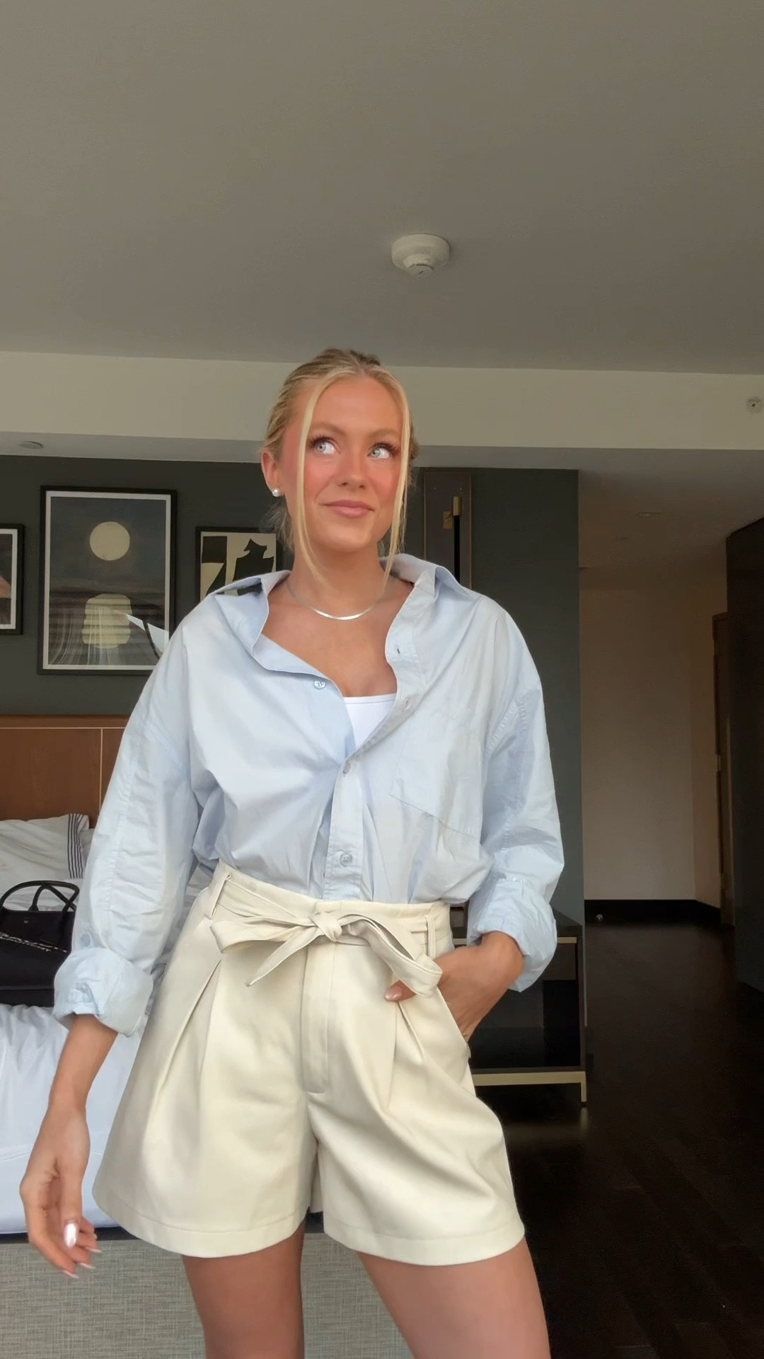 LTKCon day 2 outfit ✨ perfect for work or biz casual 📝 shorts are on sale!

#LTKCon #LTKWorkwear #LTKSaleAlert