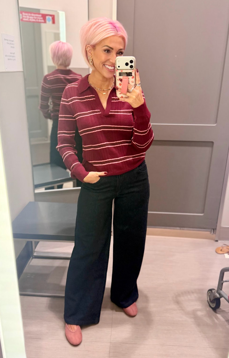 Cutest fall 'fit from Target!! Top: Small // Pants: 4 // Shoes: TTS 

 #LTKootd #LTKWorkwear