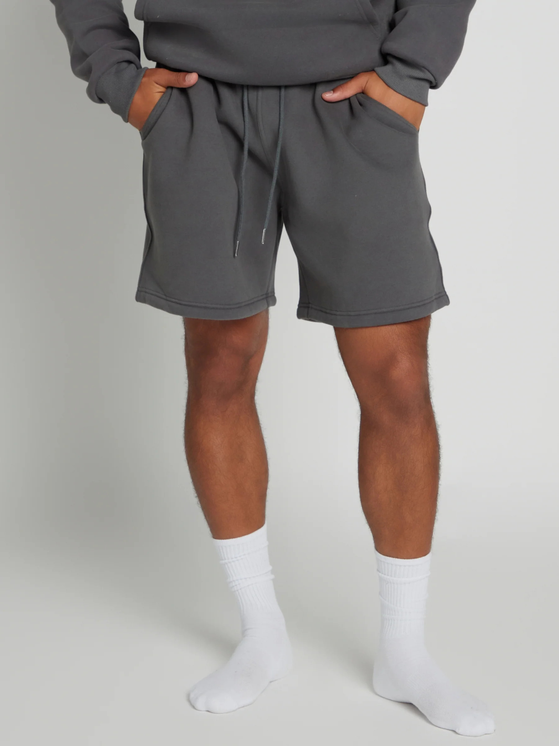 Comfrt Basic Fleece Short | Steel Grey | Oversized | 3X | Comfrt