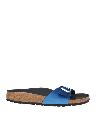 Birkenstock Woman Sandals Bright blue Size 7 Textile fibers | YOOX (US)