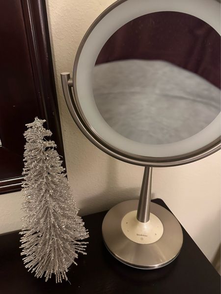 Silver Glitter tree 
At Home find
Apartment decor
Affordable Christmas decor 

#LTKHoliday #LTKhome #LTKSeasonal