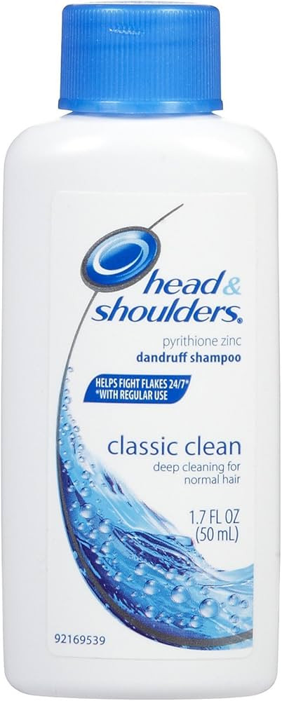 Head & Shoulders Classic Clean Dandruff Shampoo - 1.7 oz | Amazon (US)