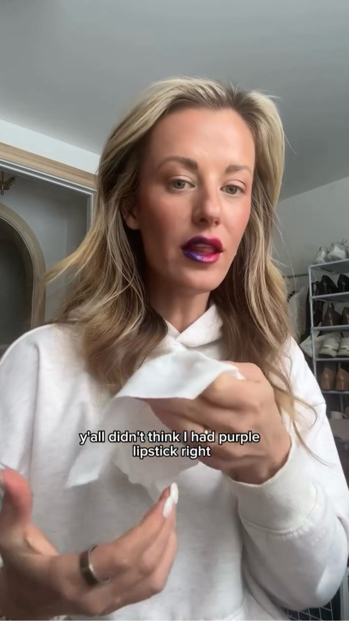 My favorite lip stain! Goes on purple and comes off the most gorgeous color!!!

#LTKBeauty