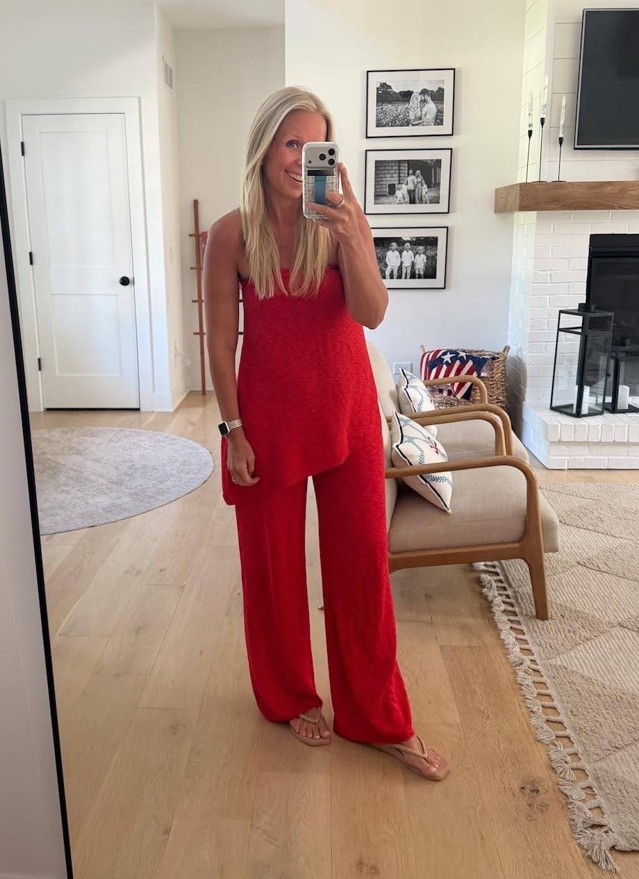 I'm wearing a medium.

#LTKootd #LTKOver40 #LTKmomlife