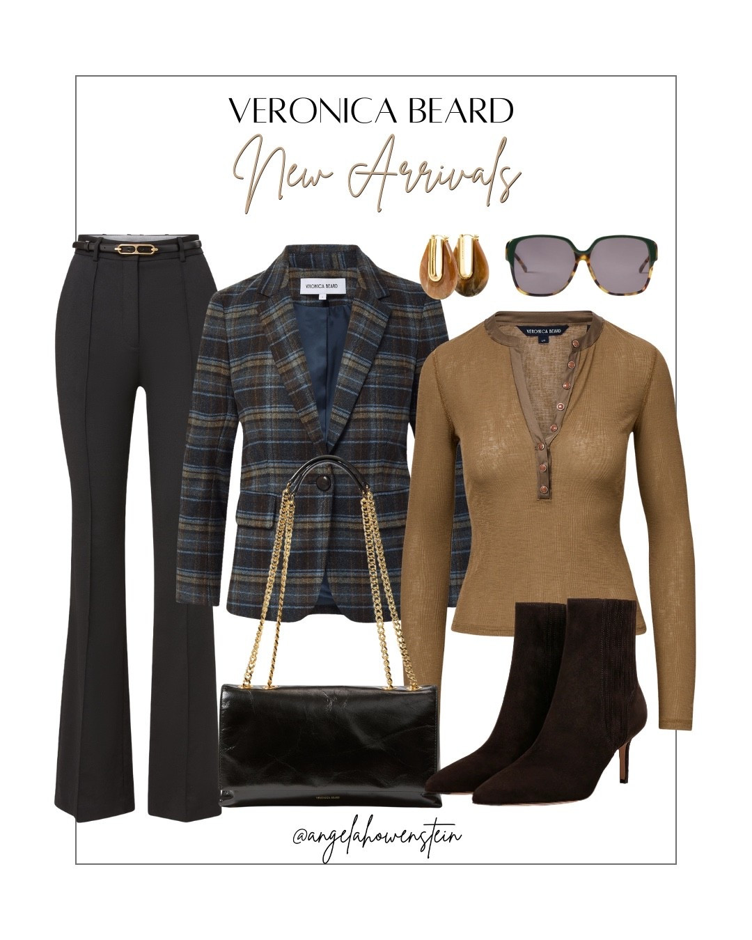 Structured but never stuffy—this Veronica Beard plaid blazer instantly sharpens your fall uniform. Paired with sleek trousers, suede boots, and rich textures, it’s a modern classic you’ll wear on repeat.

#VeronicaBeard #newarrivals #fallstyle #workwearchic #falloutfit #timelessstyle #powerdressing #chicoutfit



#LTKStyleTip #LTKWorkwear #LTKOver40
