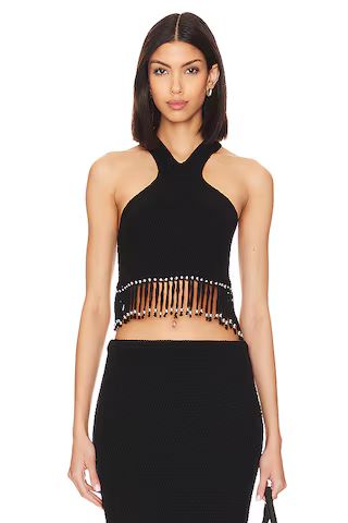 Lovers and Friends Bryony Fringe Top in Black from Revolve.com | Revolve Clothing (Global)