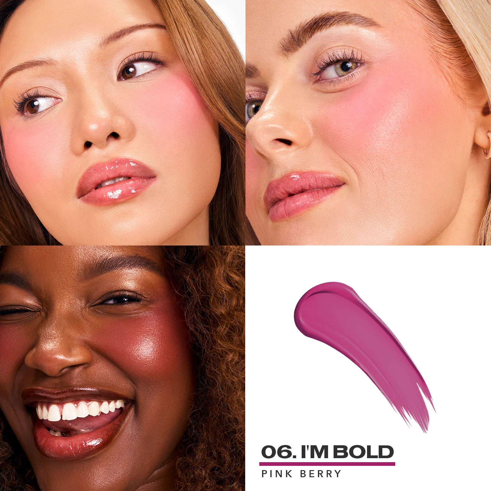 Cheek STAY-N® - 06. I'm Bold - Pink Berry | SACHEU Beauty