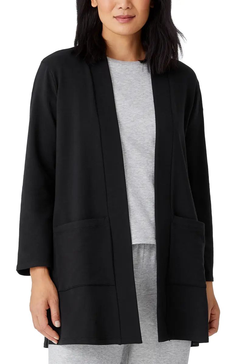 High Collar Open Front Jacket | Nordstrom