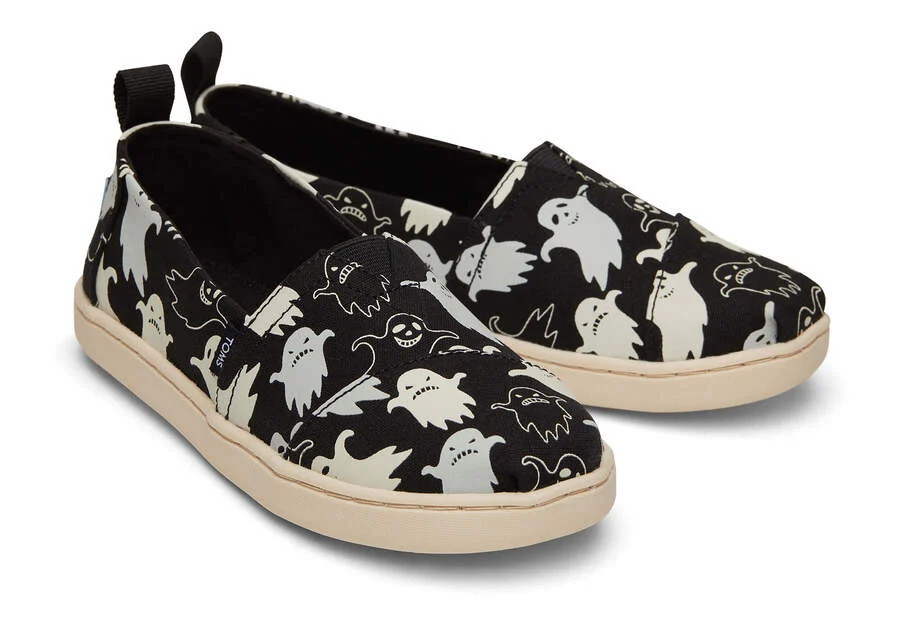 Kids

Youth Alpargata Glow in the Dark Ghosts Kids Shoe | Toms Americas