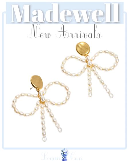New arrivals at Madewell! Pearl earrings, statement earrings, bow earrings



#LTKunder50 #LTKSeasonal #LTKFind