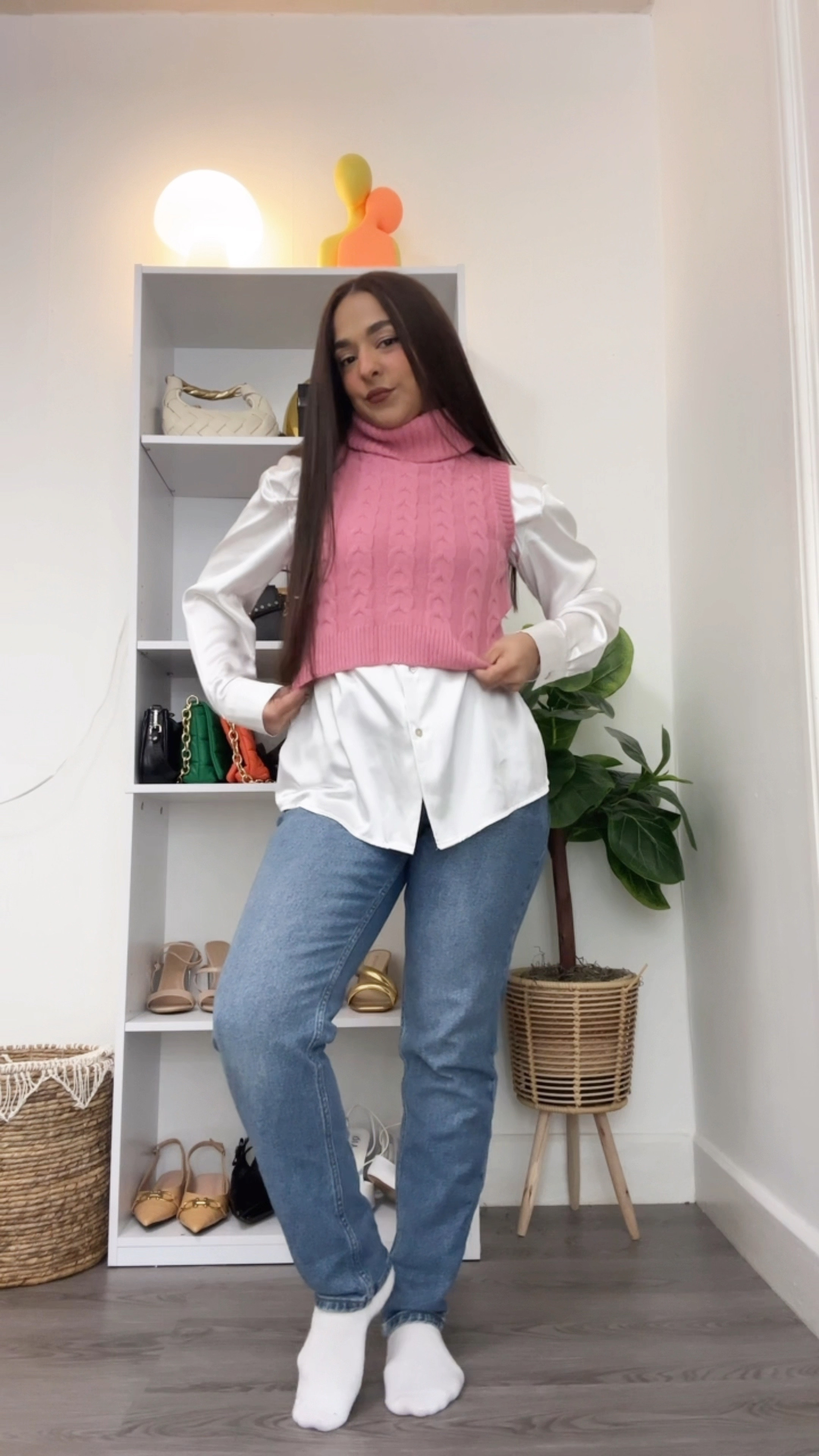 Knit sweater vest 

#LTKBeauty #LTKFindsUnder50 #LTKStyleTip