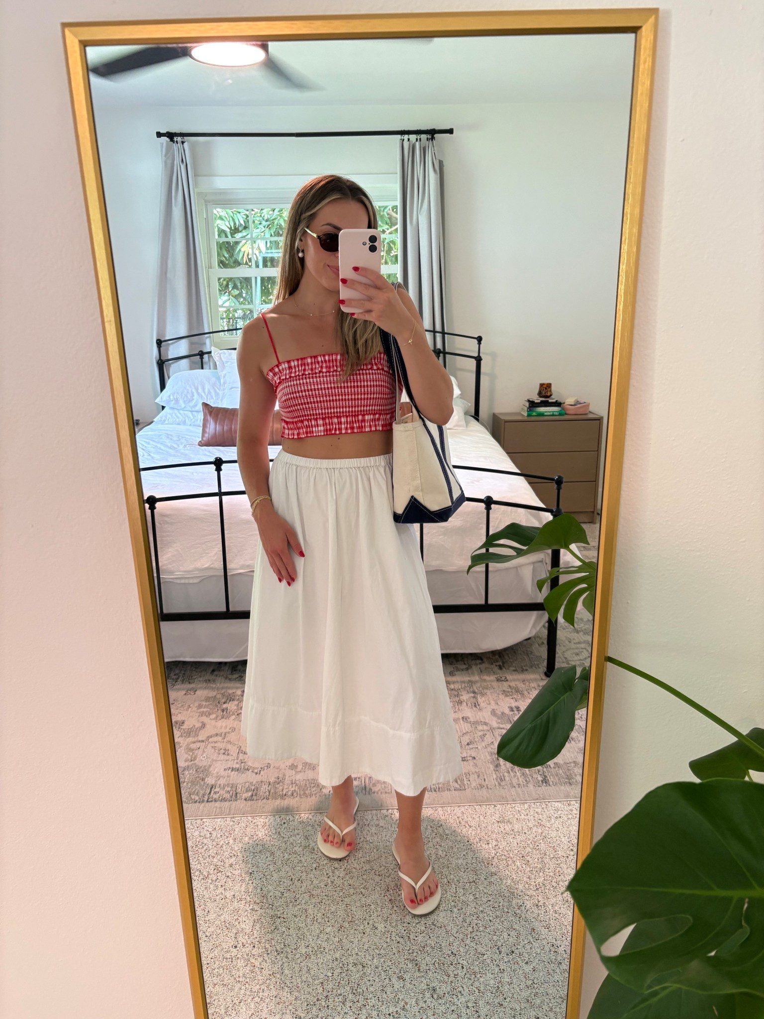 what to wear: 4th of July 

Wearing medium in top, small in skirt. Boat tote is small with long straps  
Lizaflats, summer outfits 


#LTKSaleAlert #LTKSeasonal #LTKFindsUnder50