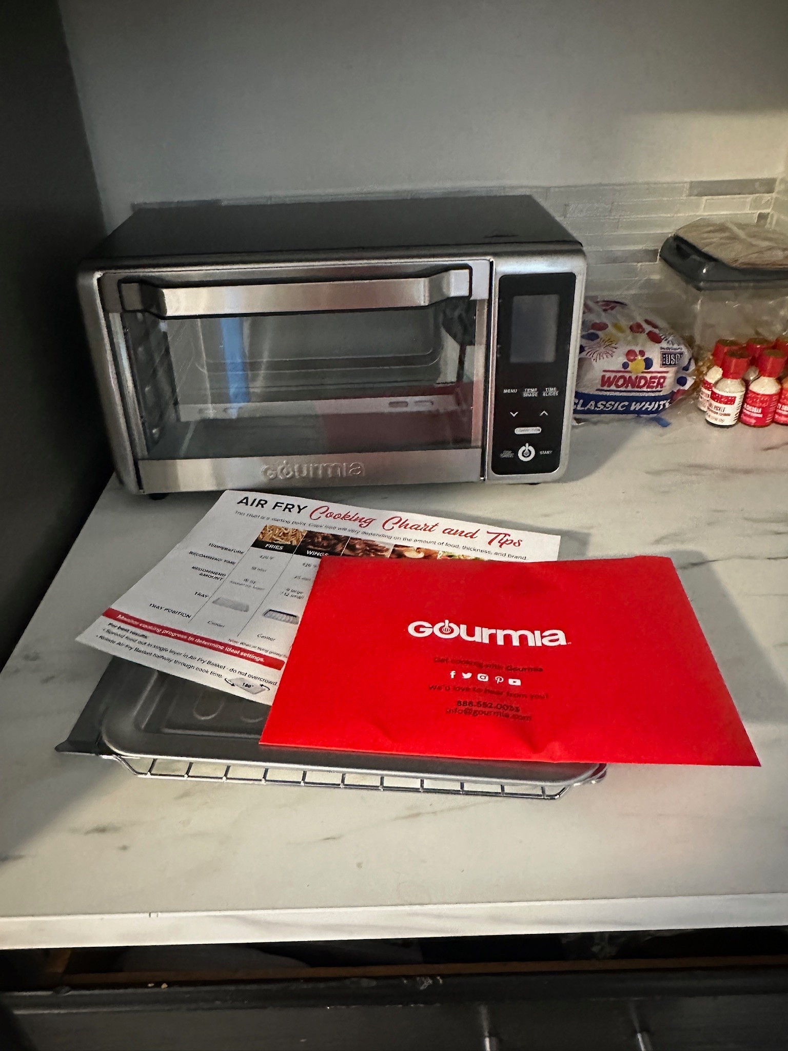 I sent this to Gracie because cooking is definitely not her favorite thing 😂 and honestly, this just makes life SO much easier.

She’s up early teaching Pilates classes and can teach all day, so the last thing she wants to do when she gets home is preheat the oven and make a whole production out of dinner.

This little air fryer/toaster oven has been PERFECT. 🙌 Easy, quick, doesn’t heat up the whole kitchen, and she can throw something in and actually eat without making cooking an event. 😂

One of those things I bought for my daughter that I’d absolutely recommend to anyone living alone, busy girls, college kids or empty nesters too!

#LTKdayinmylife #LTKmomlife #LTKHome