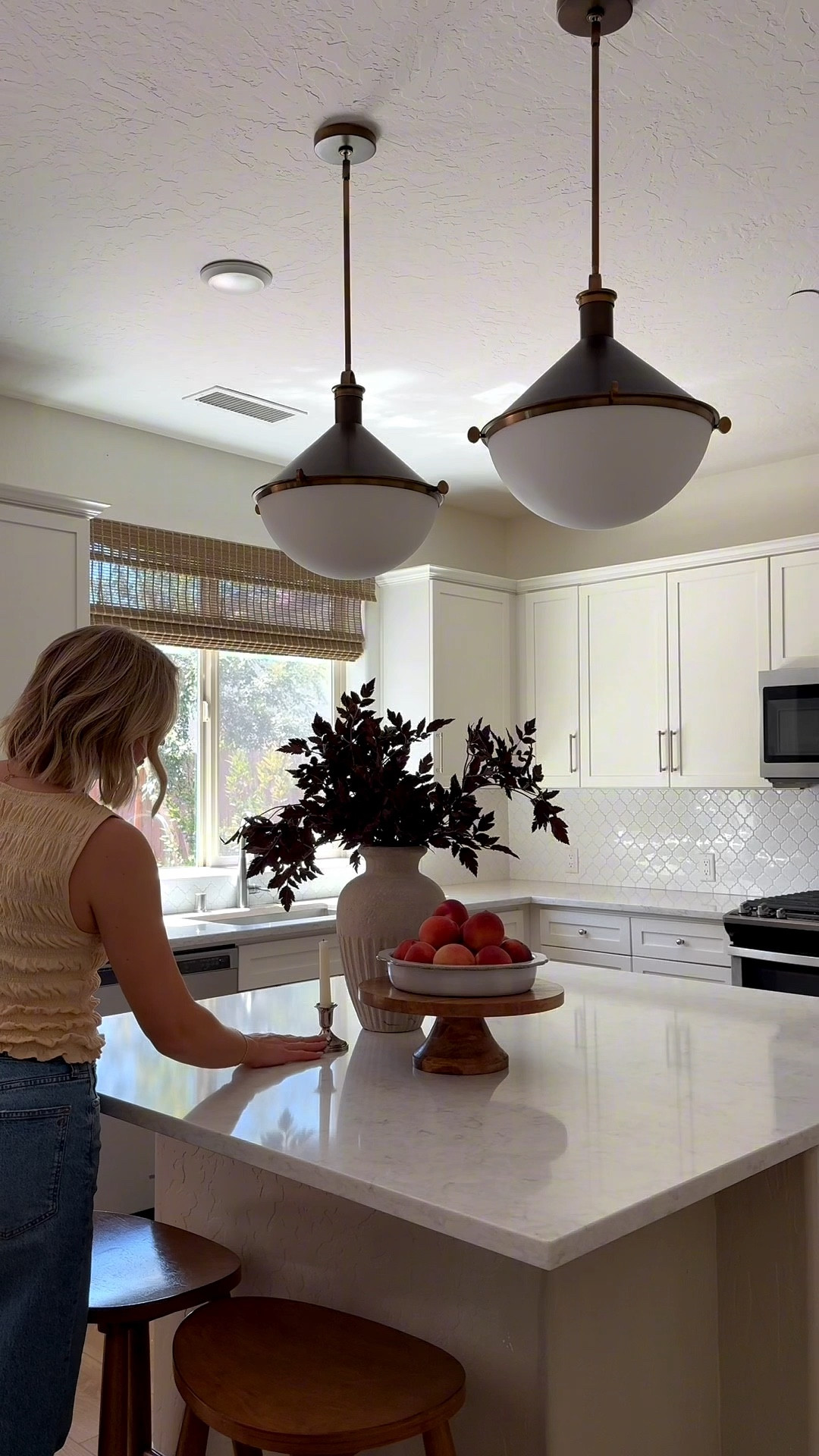 Styling two of my favorite new finds for fall. I love that this pie plate can be used for baking or holding fruit in an elevated way on the counter. Also, these are the best flameless candles I’ve used in a long time! 

#LTKSeasonal #LTKFindsUnder50 #LTKHome