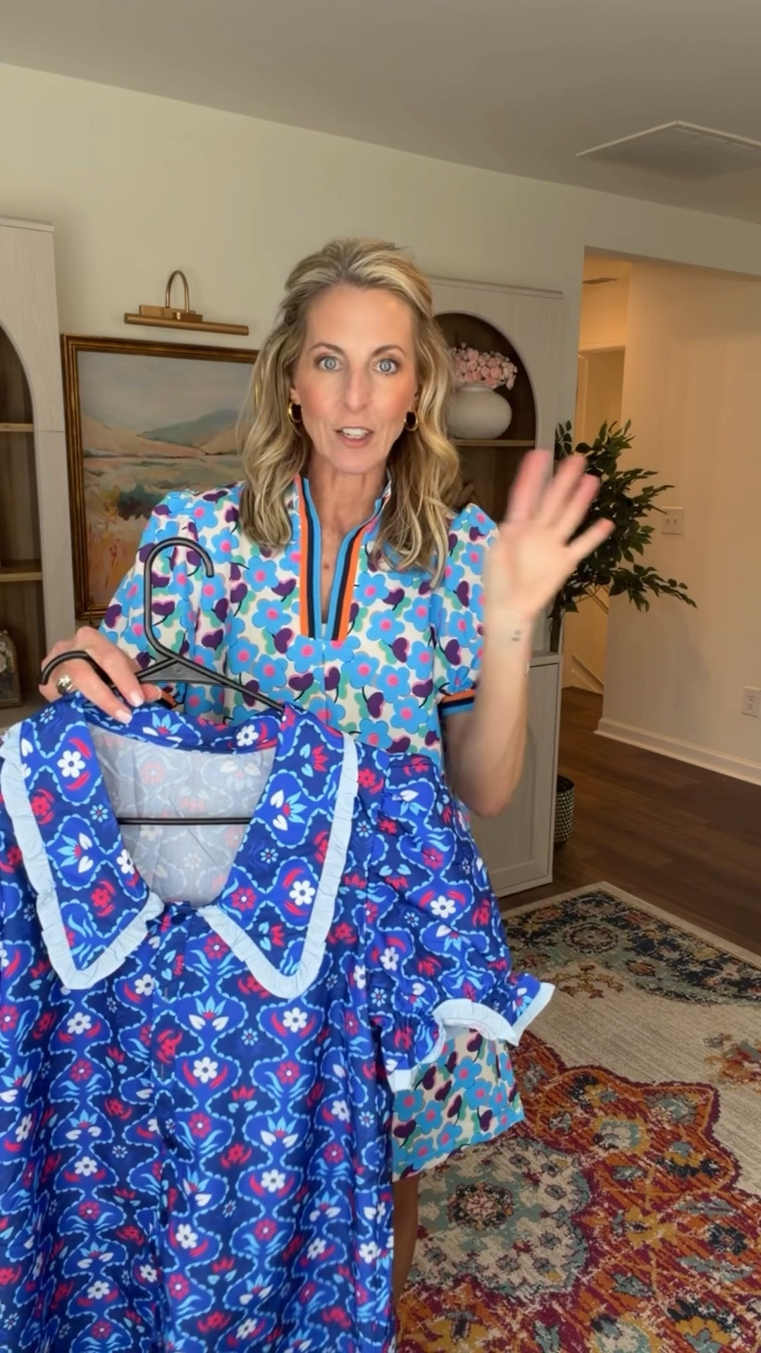 Four dresses, one mood: bright, happy, and ready for summer! Comment AMAZON and I’ll send you all the links 

All of these Amazon finds are under $35, easy to throw on, and so fun to style… and yes, wearing a size small in each!  I linked my favorite Amazon shorts I wear under dresses too!  I am 5’5 for reference. 


colorful summer dress, amazon fashion finds, affordable summer outfits, under $35 dresses, bright floral mini dress, puff sleeve dress, casual summer style, everyday dresses, easy throw on outfit, spring to summer transition outfit, lightweight breathable dress, teacher outfits casual, vacation ready dress, beach town style, feminine flowy dress, trendy amazon clothing, budget friendly fashion, weekend outfit idea, cute everyday looks, statement sleeve dress, smocked dress style, boho summer dress, floral print outfit, comfortable chic style