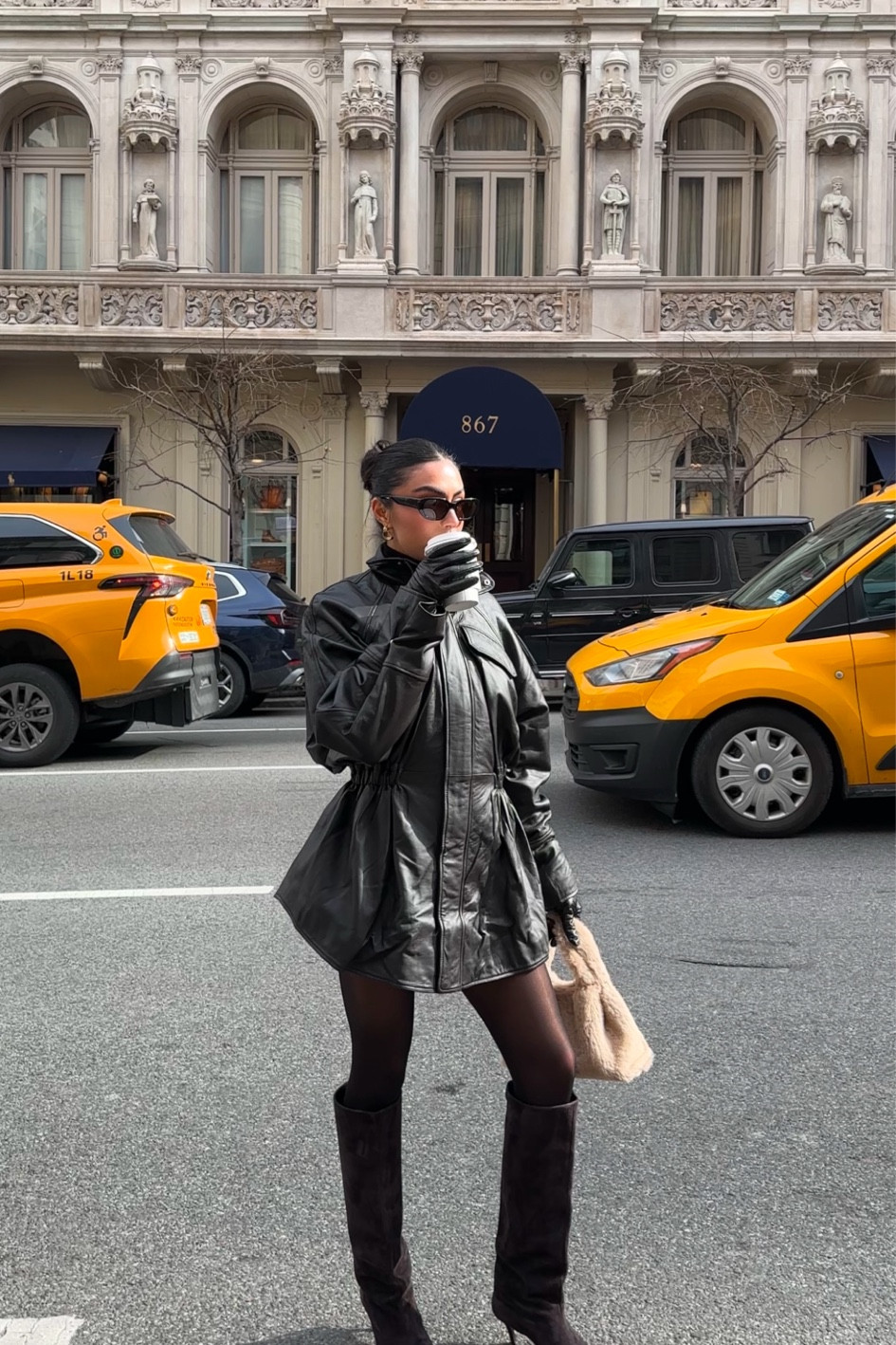 Brown leather jacket dress

#LTKcanada #LTKFashionMonth #LTKwinter
