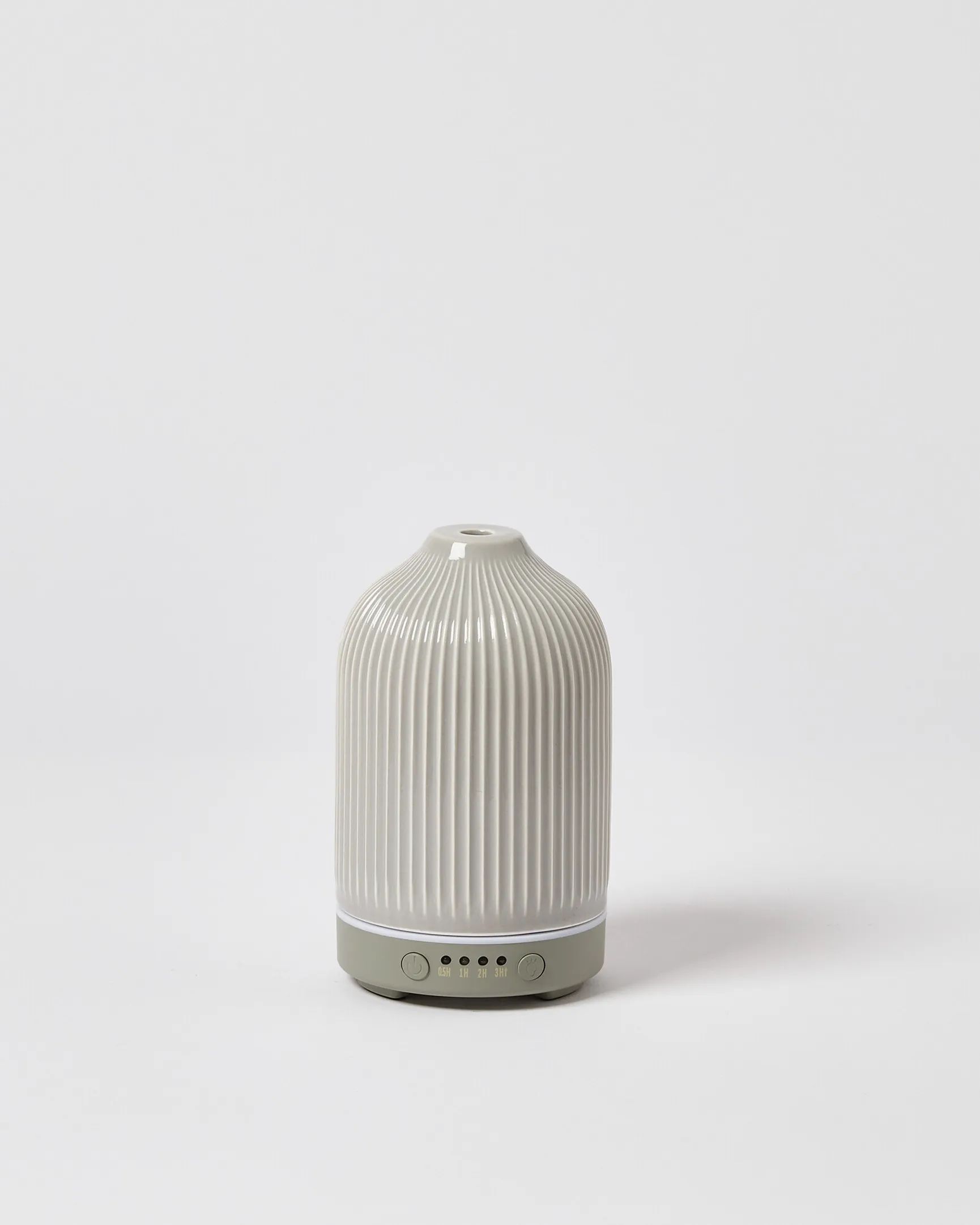 Grey Essential Oil Electric Aroma Diffuser | Oliver Bonas (Global)