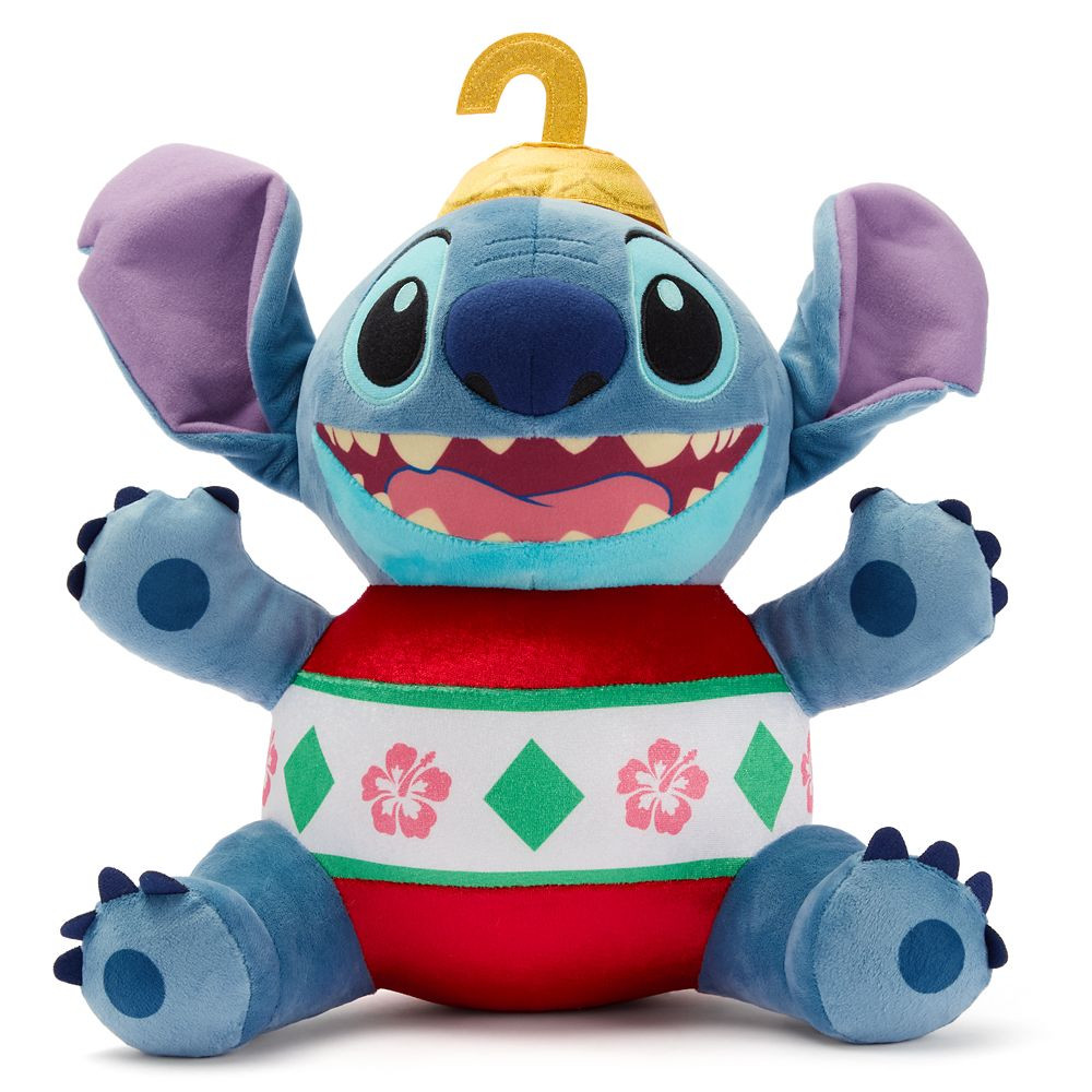 Stitch Holiday Plush – Lilo & Stitch – 14'' | Disney Store