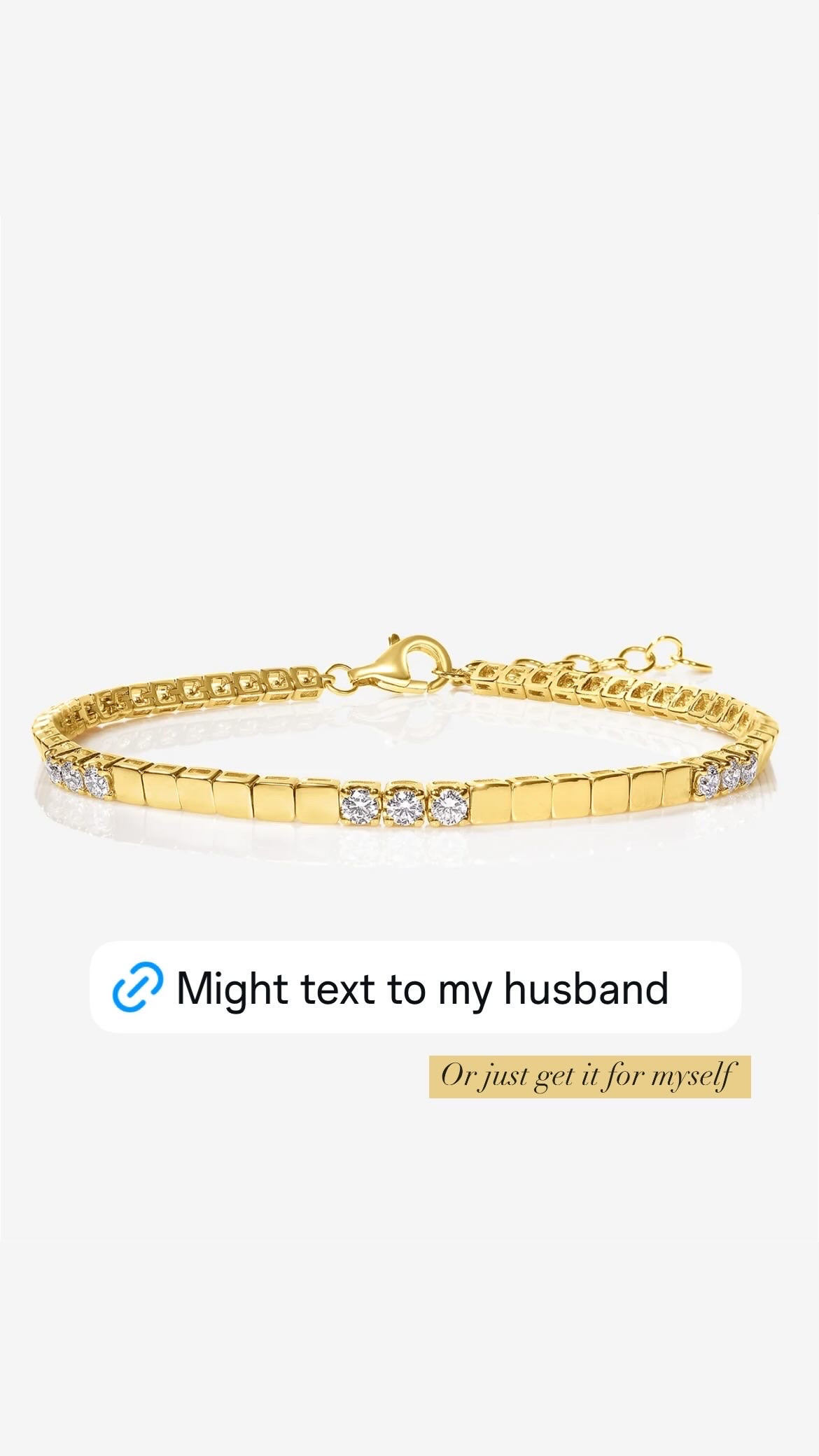 Diamond bracket, tennis bracelet, mom style, quiet luxury, gold bracelet, Meghan Markle style 

#LTKWorkwear #LTKParties #LTKOver40