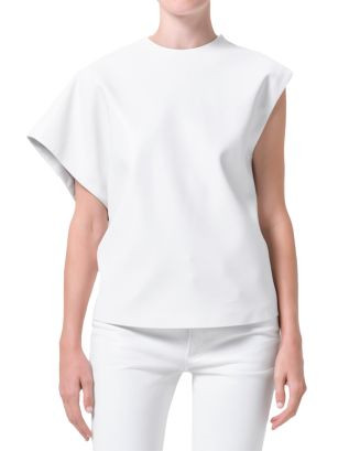 Corrine Faux Leather Tee | Bloomingdale's (US)