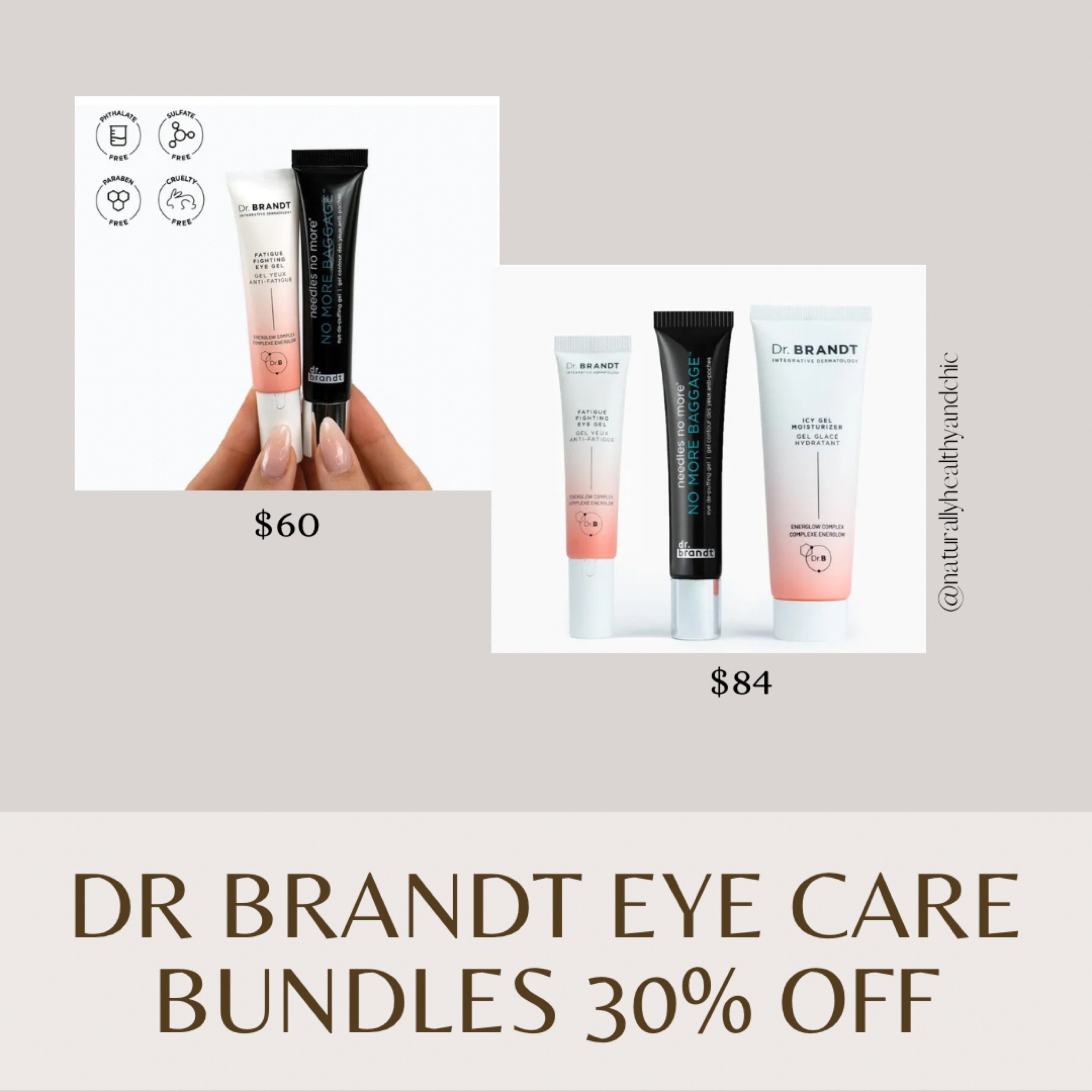 Dr Brandt eye care bundles. Skin care. Under eye. No more needles. Firming eye gel. 30% off . Sale. 

#LTKSaleAlert #LTKBeauty #LTKGiftGuide