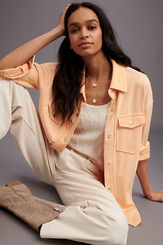 Elliott Shirt Jacket | Anthropologie (US)