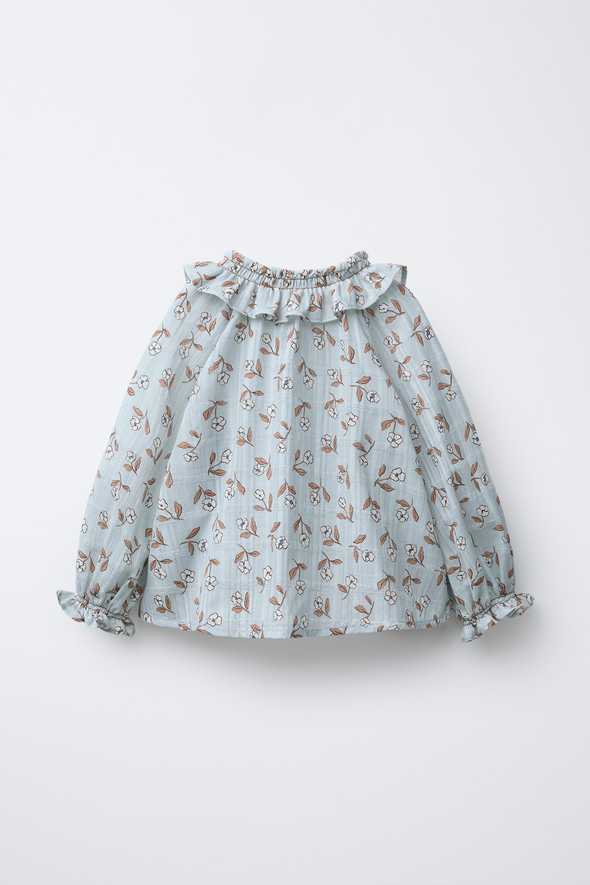 FLORAL PRINT BLOUSE | Zara US