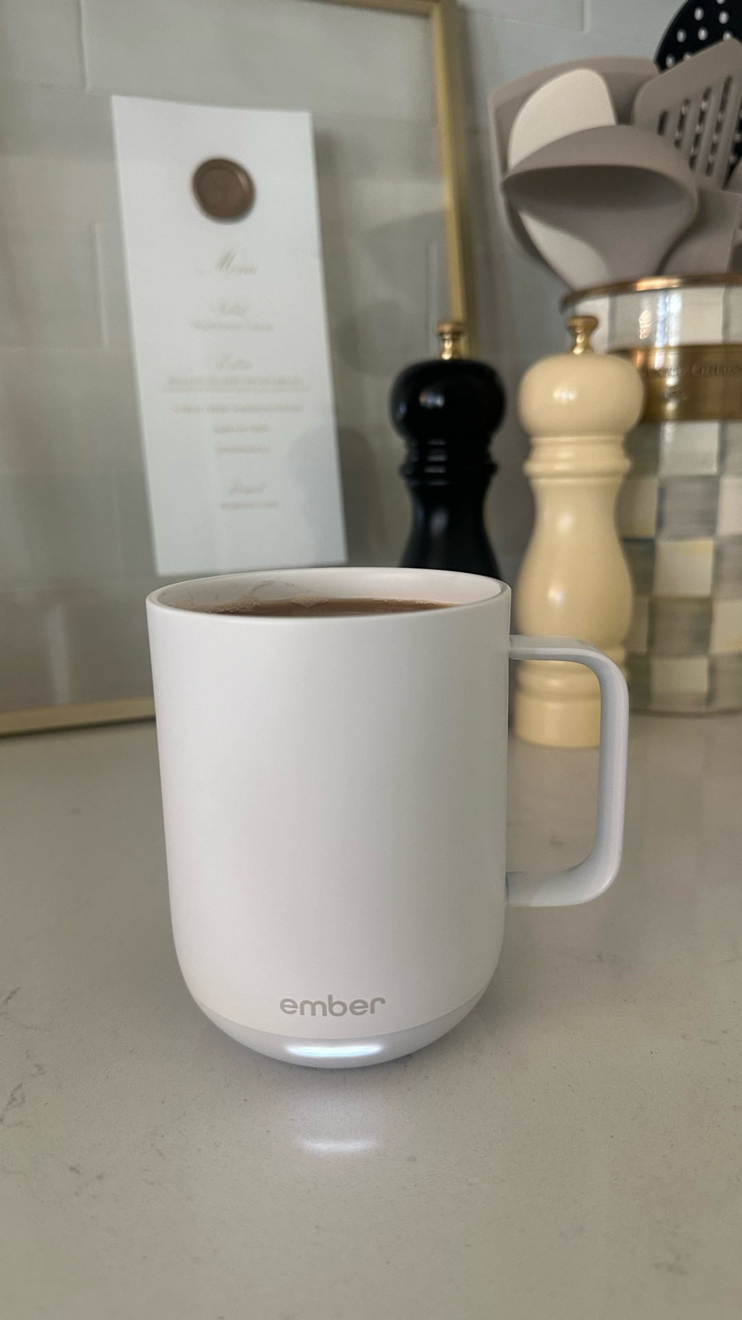 Finally sipping hot coffee that isn’t reheated 4 times in the microwave 🙃 Bless the Ember mug for keeping up with mom life! The perfect gift for a new mom (or as a treat for yourself!) #momlife #ltkhome #coffee 

#LTKBump #LTKFamily #LTKBaby