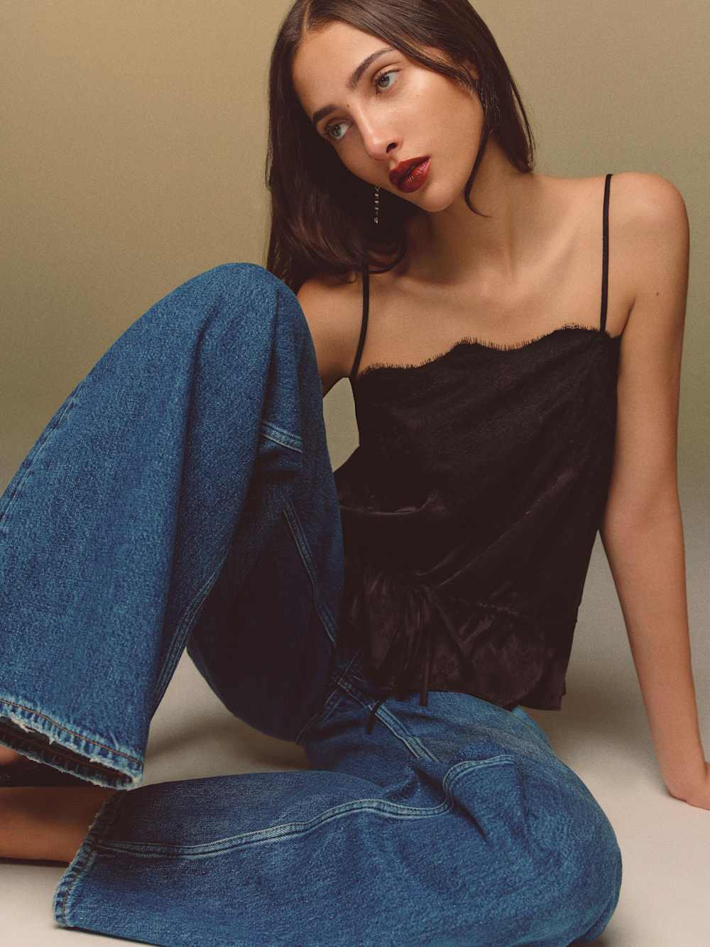 Silvia Silk Top | Reformation (Global)