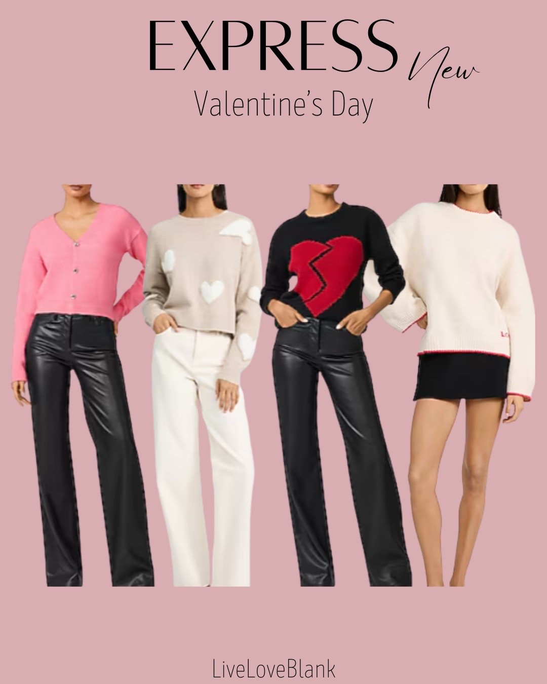 Express new releases 
Valentine’s Day outfits 
Outfits for her 


#LTKU #LTKSeasonal #LTKOver40