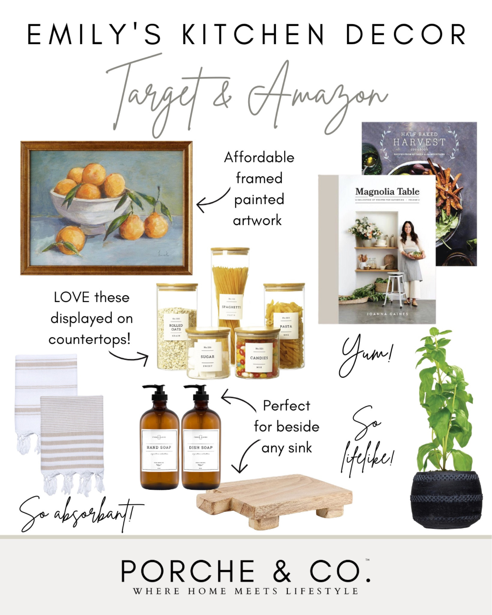 Target & Amazon Kitchen decor that Emily has and loves 🤍🙌🏻 #kitchen #kitchens #decor #affordable

#LTKhome #LTKunder50 #LTKstyletip