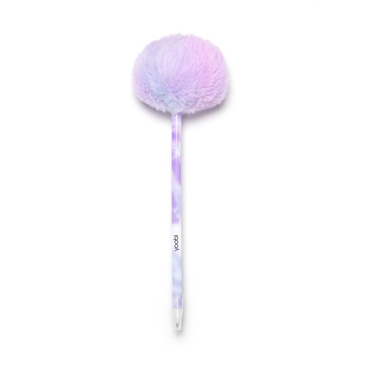 Yoobi Novelty Pom Pom Pen Lavender Tie Dye | Target