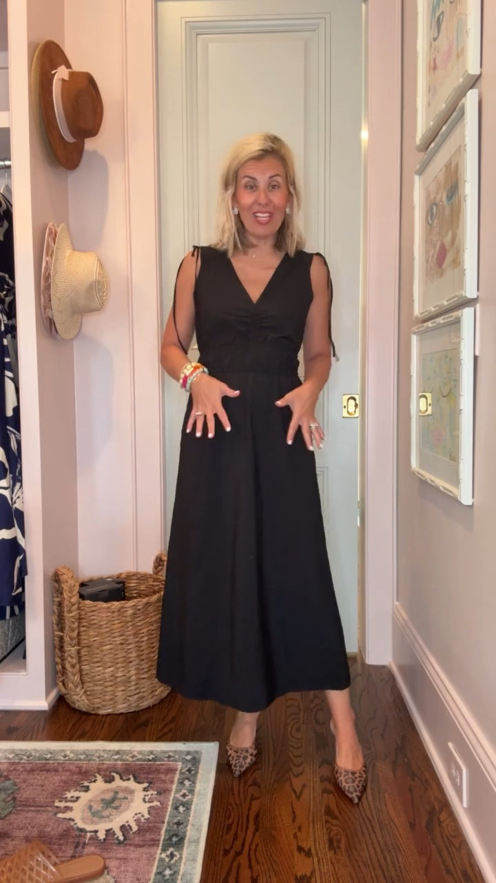 Best dress of the day!! Everyone needs a great black dress and this is a yes!  I’m in xs dress and 8 heel. 

*code Catherine20 at Allie + Bess

#LTKdayinmylife #LTKootd #LTKmomlife