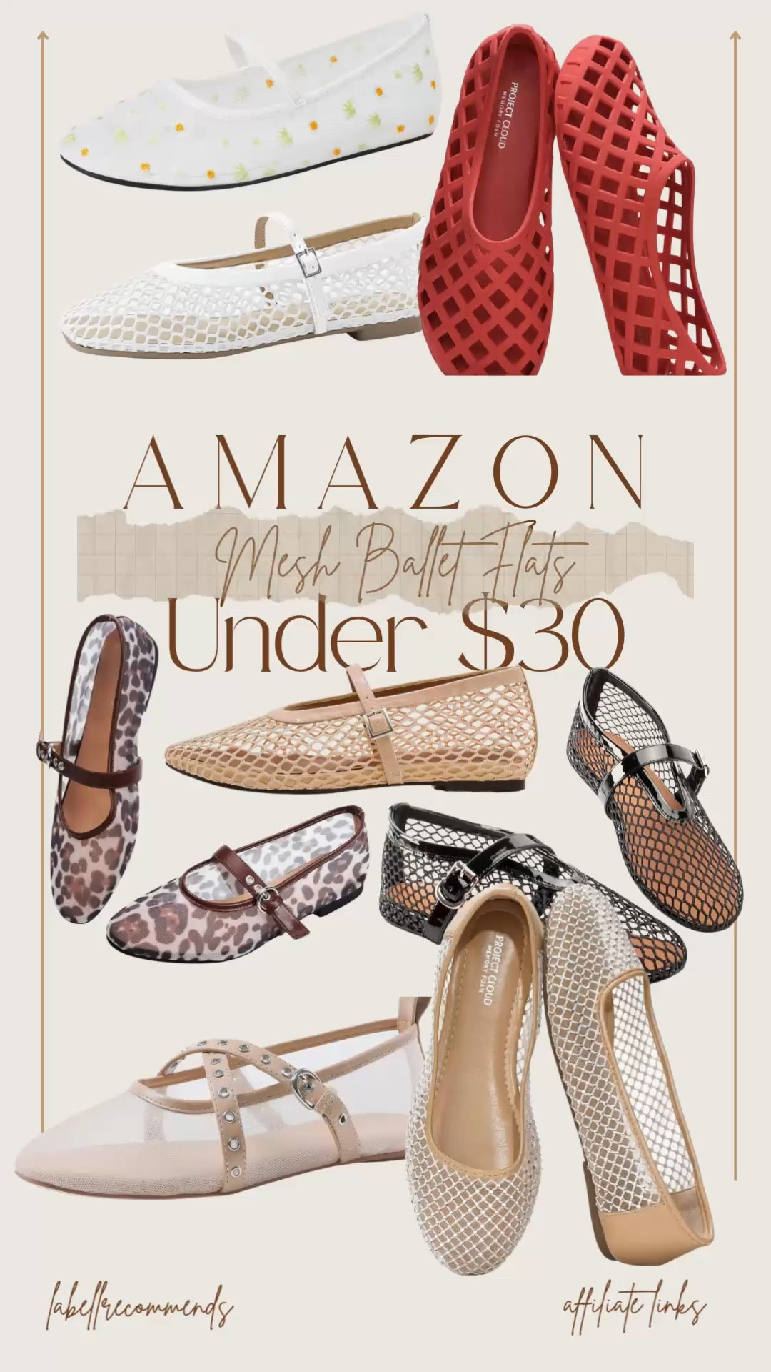 Amazon ballet mesh flats under $30. Some of my top picks! 

#amazonshoes #balletflats #meshshoes #affordableshoes

Amazon shoes, mesh flats, ballet flats, shoes under $30, Amazon 

#LTKShoeCrush #LTKFindsUnder50