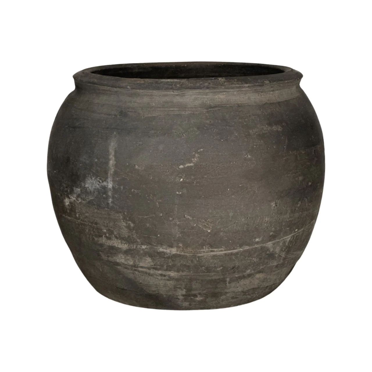 Reina Vintage Shandong Black Grain Jar | StyleMeGHD