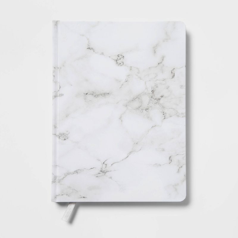 College Ruled Journal 7.75"x5.5" Marble - Threshold™ | Target