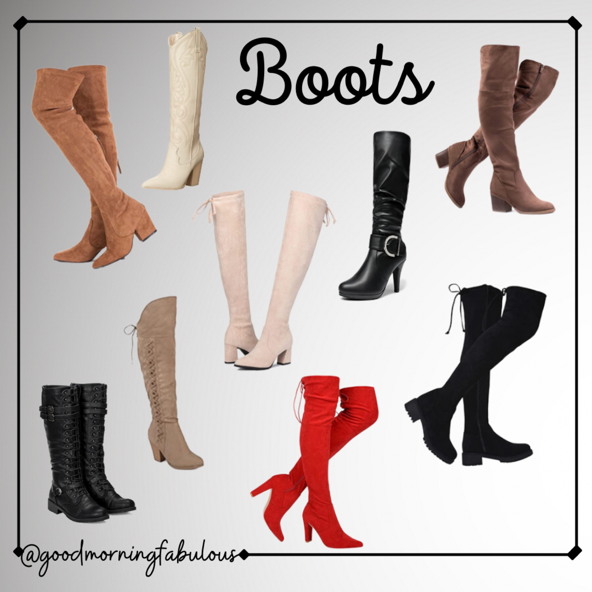 Boots to pair with your favorite jeans or leggings 

#LTKstyletip #LTKshoecrush