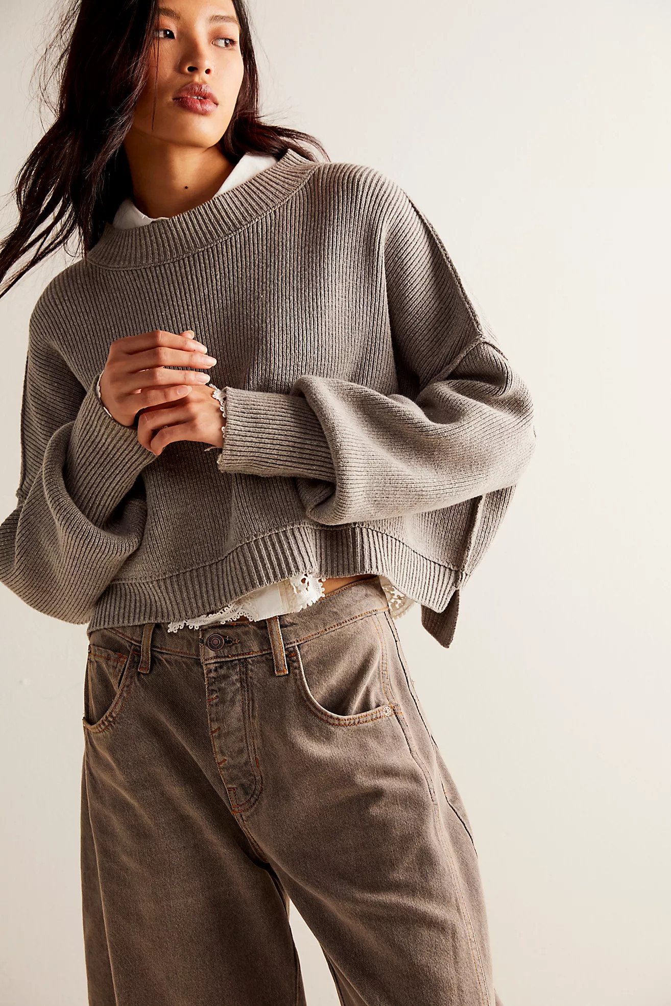 Easy Street Crop Pullover | Free People (Global - UK&FR Excluded)
