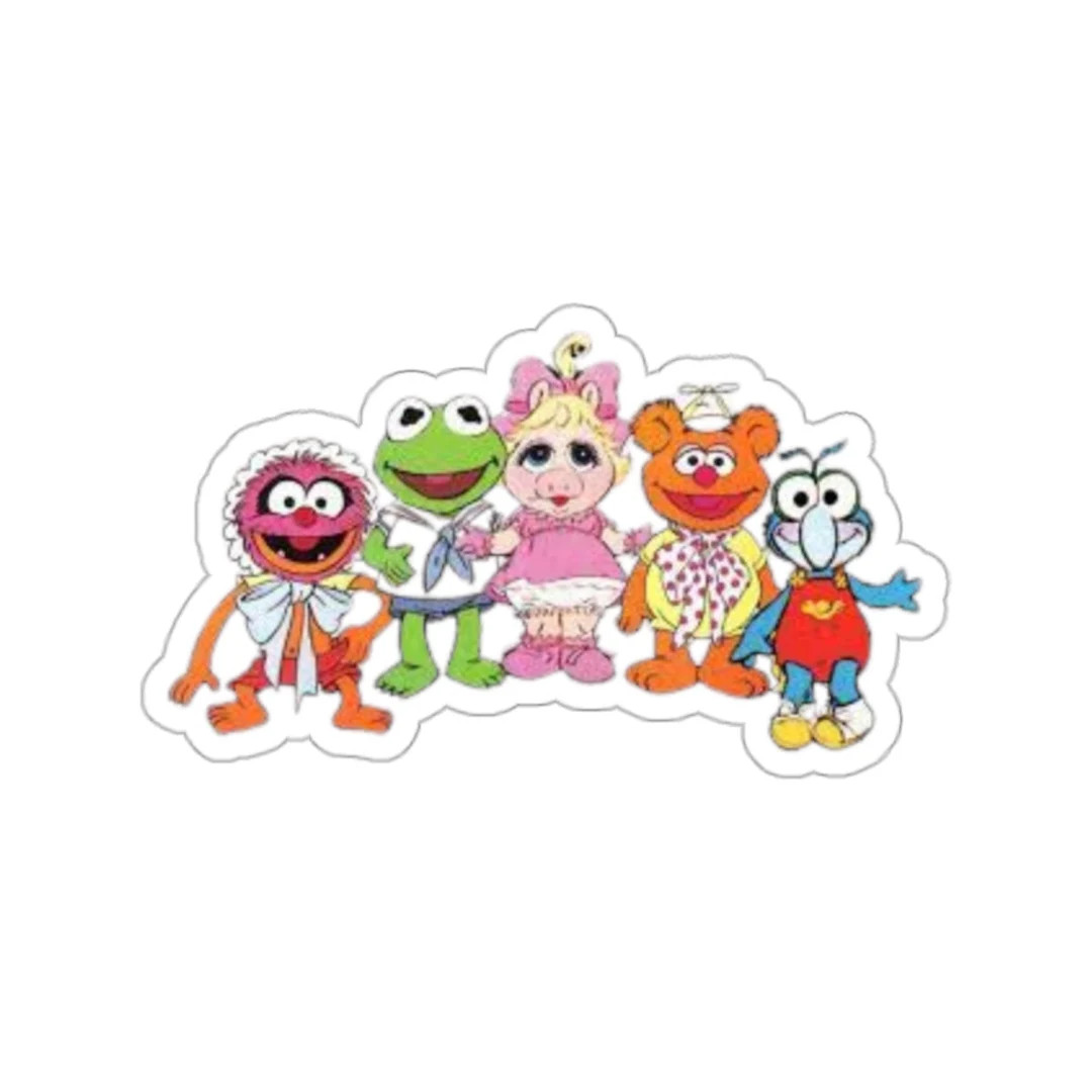 80s Muppet Babies Kiss-cut Stickers - Etsy | Etsy (US)