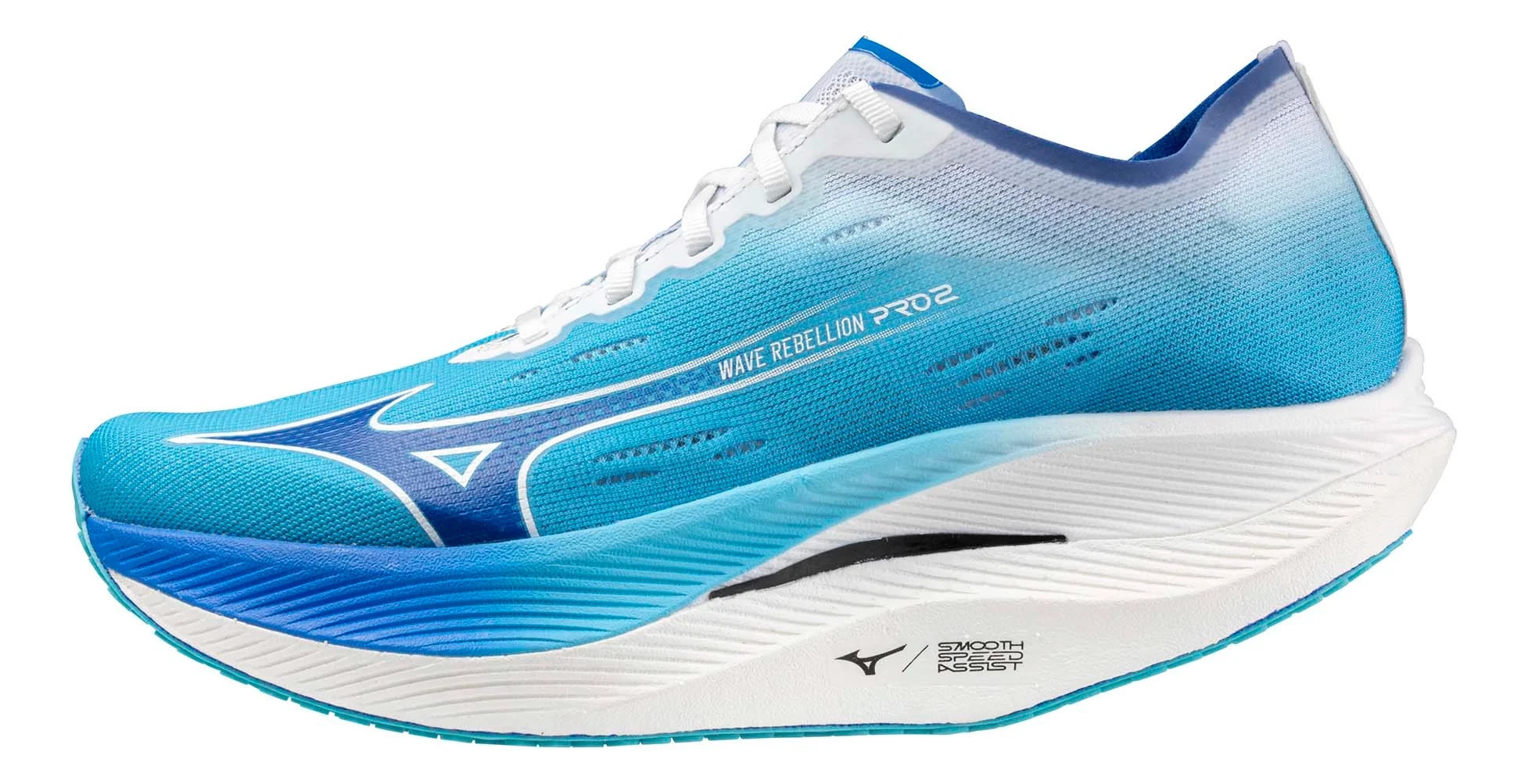Men's Mizuno Wave Rebellion Pro 2 - River Blue / Blue, Size: 7.5, Medium | Footwear - Road Runner Sports | Road Runner Sports