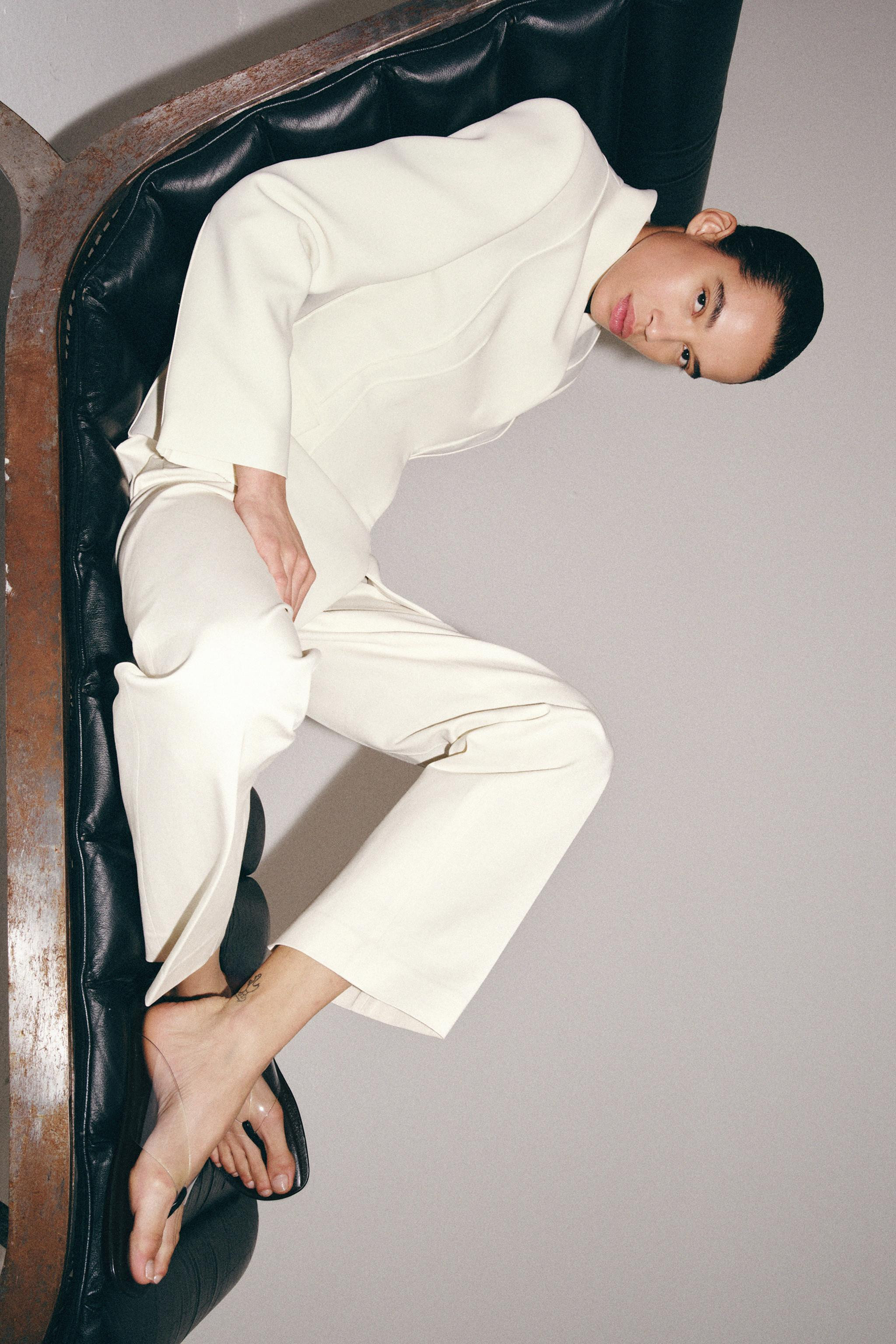 VINYL STRAP SANDALS | Zara UK